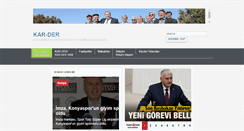 Desktop Screenshot of kar-der.org.tr